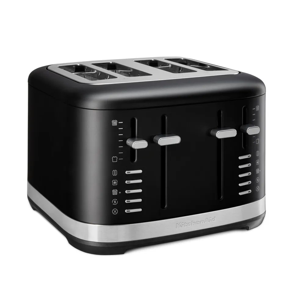 kitchenaid-4-scheiben-toaster-mit-extrabreiten-schlitzen-matt-schwarz image 1
