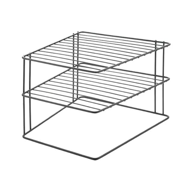 metaltex-palio-lava-eckschrankeinsatz-2-etagen-25x25x19-cm-touchtherm-schwarz image 1