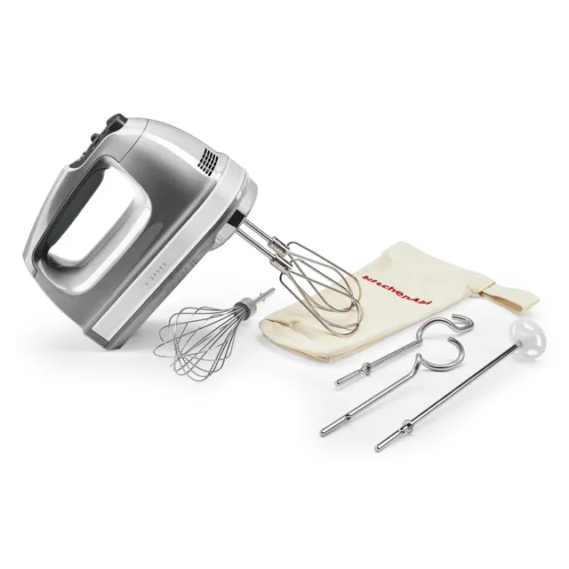 kitchenaid-handmixer-9-stufen-mit-leiser-dc-motor-6-zubeh-rteilen image 1