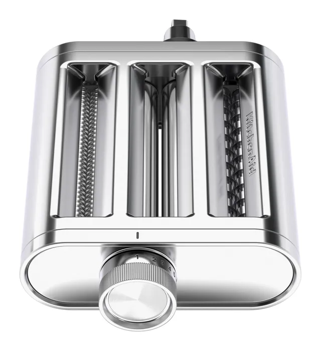 kitchenaid-metall-3-in-1-nudelvorsatz-5ksm3mpa-nudelwalze-spaghettischneider-fet image 1
