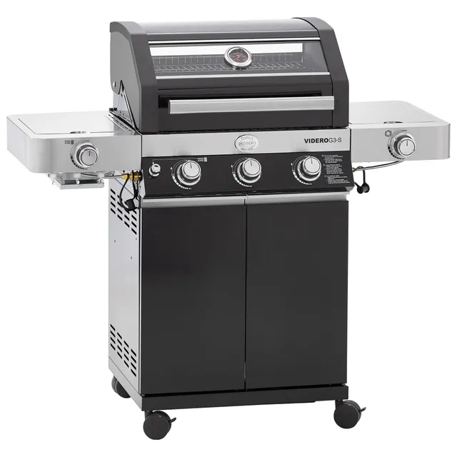 r-sle-gasgrill-bbq-station-videro-g3-s-schwarz-3-edelstahlbrenner-primezone-seit image 1