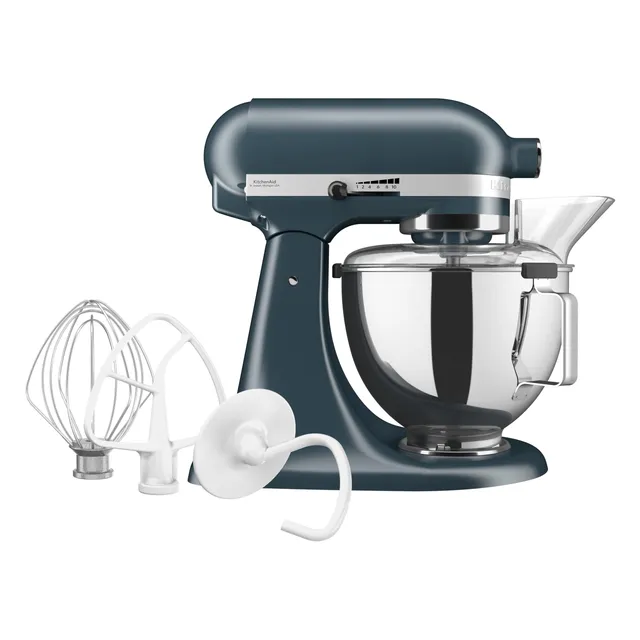 kitchenaid-classic-4-3l-k-chenmaschine-mit-schwenkkopf-10-stufen-blue-steel image 1