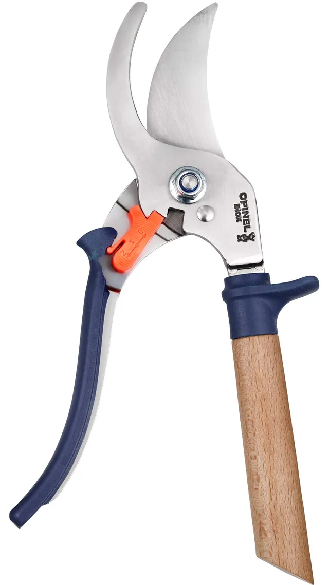 opinel-gartenschere-vielseitige-gartenschere-mit-edelstahlklinge-3-stufiger-verr image 1