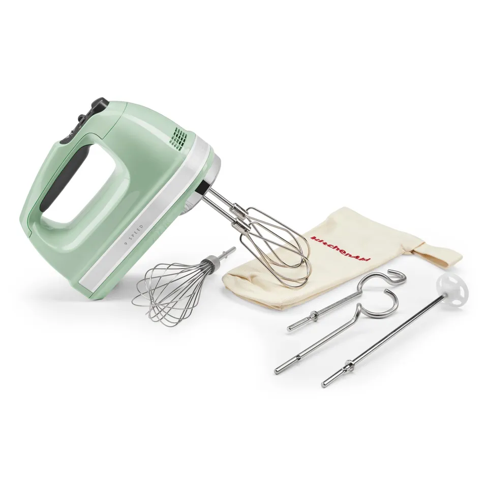 kitchenaid-9-gang-handmixer-5khm9212bpt-pistazie-mit-5-edelstahl-zubeh-rteilen image 1