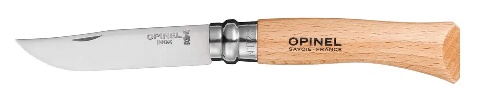 opinel-messer-nr-7-edelstahl-buchenholzgriff-virobloc-sicherung-tradition image 1
