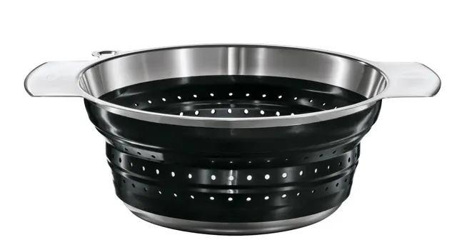 r-sle-seiher-faltbar-24-cm-edelstahl-18-10-silikon-platzsparend image 1