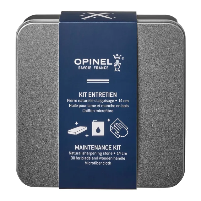 opinel-pflegeset-f-r-messer-mit-schleifstein-k-rnung-1000-pflege-l-und-mikrofase image 1