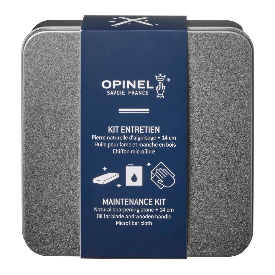 opinel-pflegeset-f-r-messer-mit-schleifstein-k-rnung-1000-pflege-l-und-mikrofase image 1