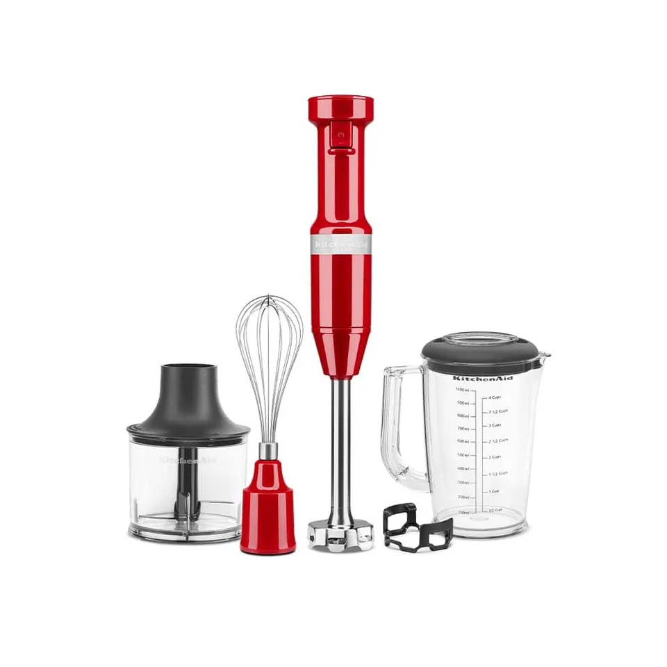kitchenaid-classic-stabmixer-set-empire-red-variabler-geschwindigkeit-700-ml-bec image 1