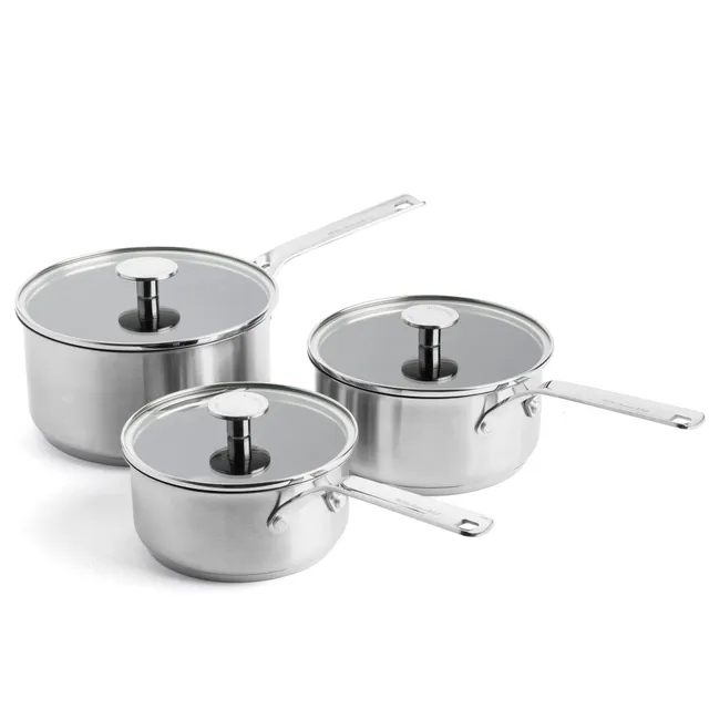 kitchenaid-stielkasserollen-set-16cm-18cm-20cm-edelstahl-mit-antihaftbeschichtun image 1