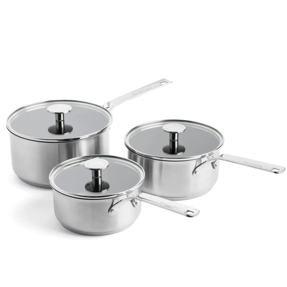 kitchenaid-stielkasserollen-set-16cm-18cm-20cm-edelstahl-mit-antihaftbeschichtun image 1