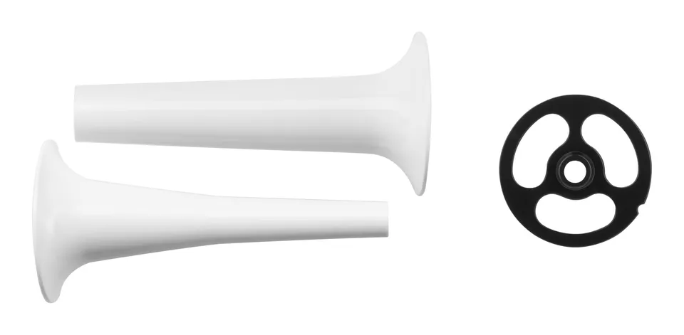 kitchenaid-wurstf-llhorn-5ksmssa-wei-2-kegel-f-r-kitchenaid-fleischwolf image 1