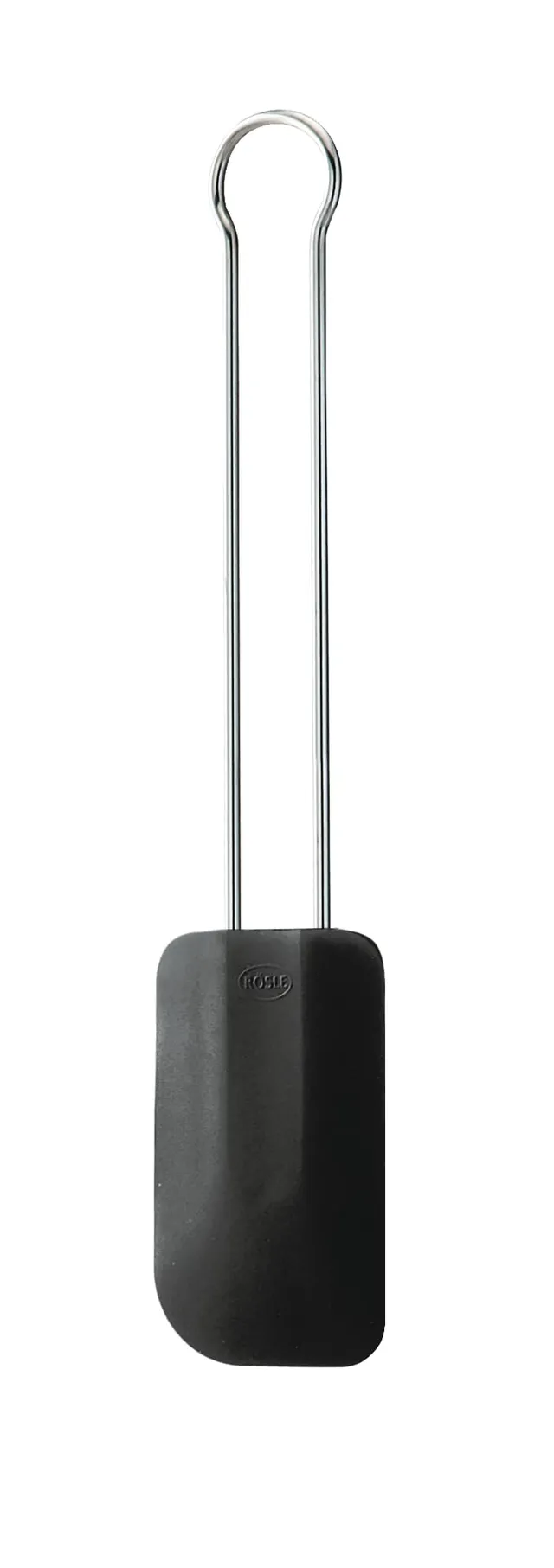 r-sle-teigschaber-schwarz-26-cm-edelstahl-18-10-mit-silikonkopf-f-r-backen-und-k image 1