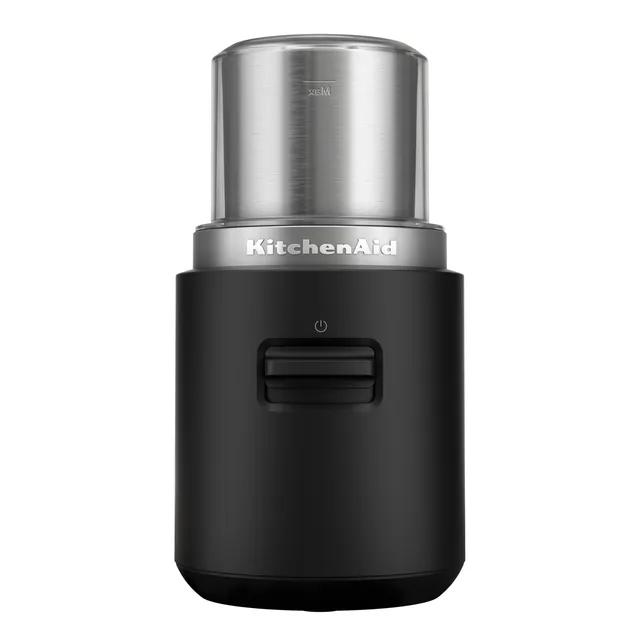 kitchenaid-go-kabellose-kaffeem-hle-schwarz-113g-bohnenbeh-lter-ohne-akku image 1