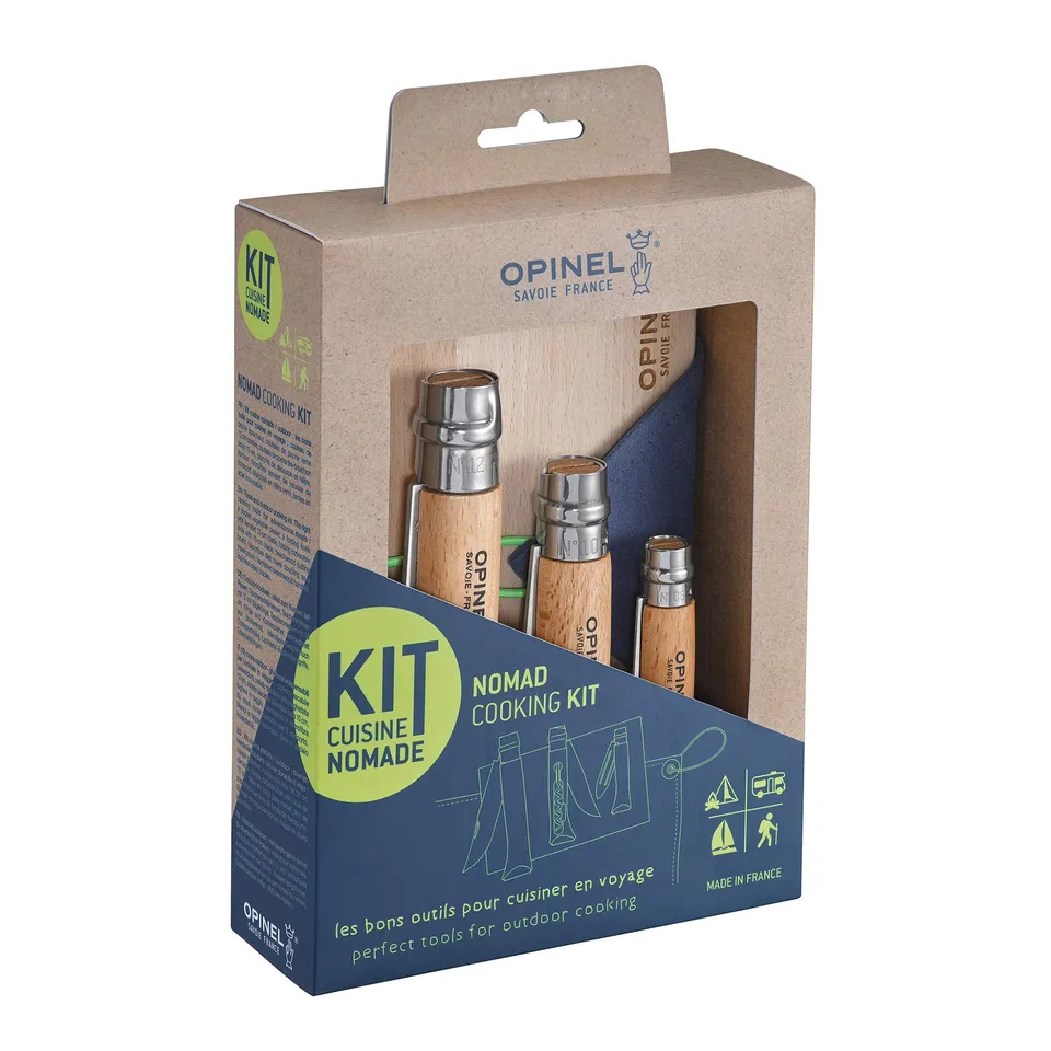 opinel-nomad-kit-5-teiliges-picknick-und-outdoor-set-mit-legend-ren-messern image 1