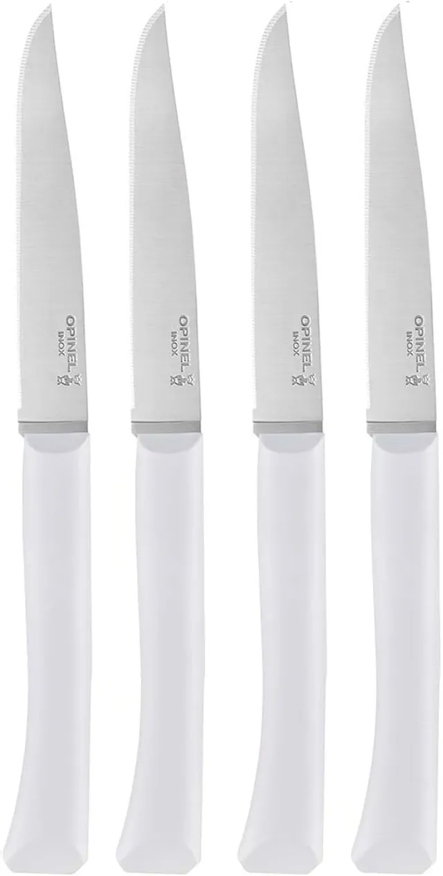 opinel-bon-appetit-tafelmesser-set-in-hellgrau-12-teilig-f-r-alltag-feste-und-k- image 1