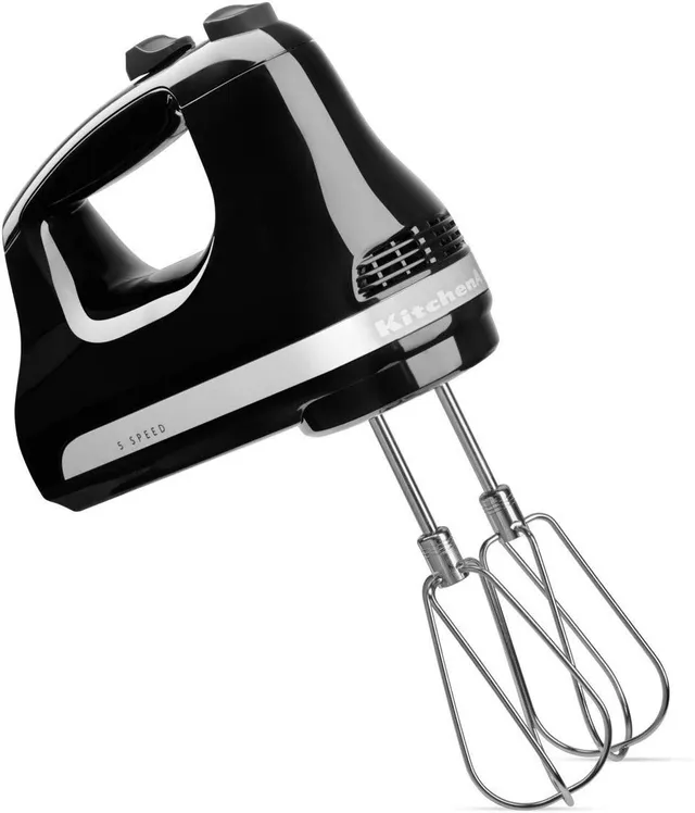 kitchenaid-classic-handmixer-5khm5110-mit-5-geschwindigkeiten-onyxschwarz image 1