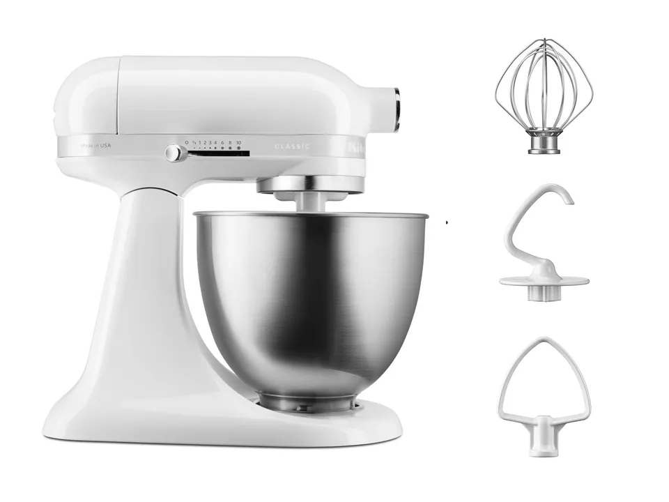 kitchenaid-mini-classic-k-chenmaschine-5ksm3310xewh-wei-3-3-l-kippbarer-motorkop image 1
