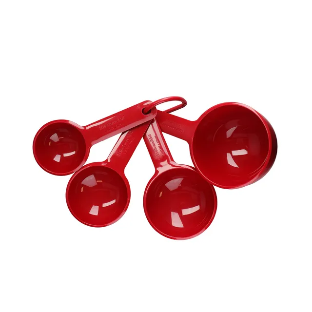 kitchenaid-4er-set-messbecher-ineinander-stapelbar-sp-lmaschinenfest-empire-rot image 1