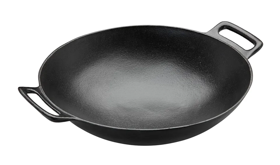 r-sle-vario-wok-36-cm-emaillierter-gusseisen-wok-f-r-herd-und-grill-asiatische-k image 1