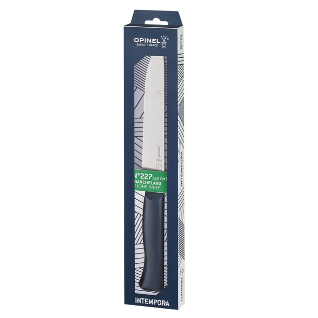 opinel-254585-tranchiermesser-intempora-ii-20-cm-sandvik-klinge-blauer-kunststof image 1