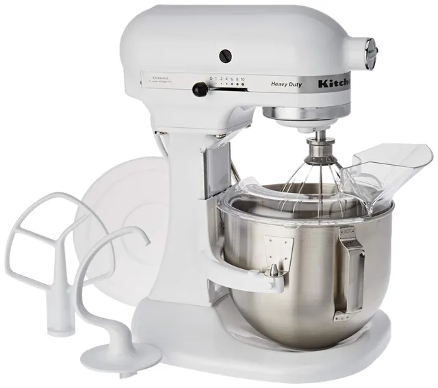 kitchenaid-heavy-duty-5kpm5ewh-k-chenmaschine-mit-sch-sselheber-4-8-l-edelstahls image 1