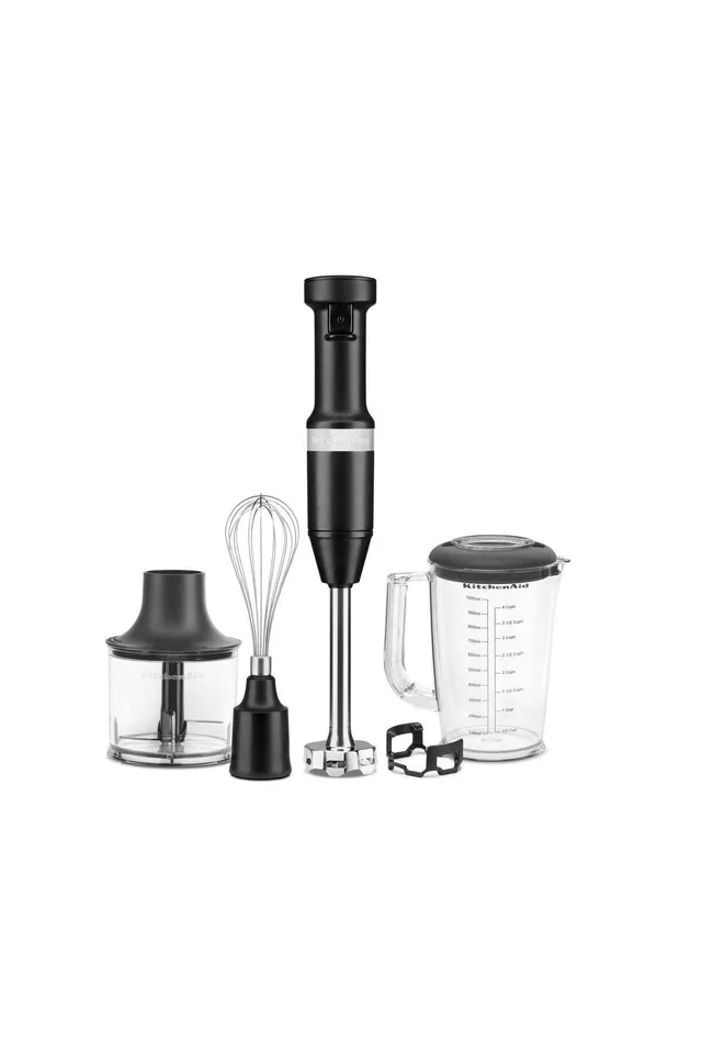 kitchenaid-classic-stabmixer-matte-black-variabel-8250-11600-u-min-mit-zubeh-r image 1