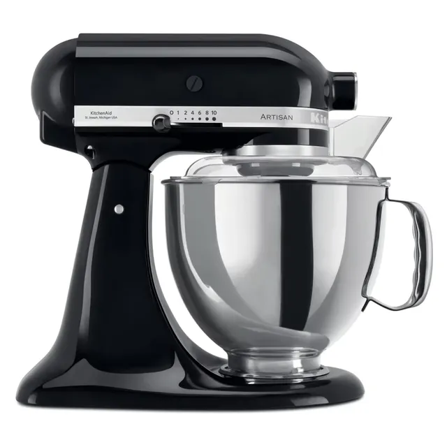 kitchenaid-artisan-k-chenmaschine-4-8-l-kippbarer-food-processor-onyx-schwarz-in image 1