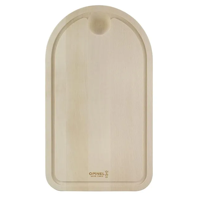 opinel-schneidebrett-grande-254569-gro-es-buchenholzbrett-mit-saftrille-275-x-47 image 1