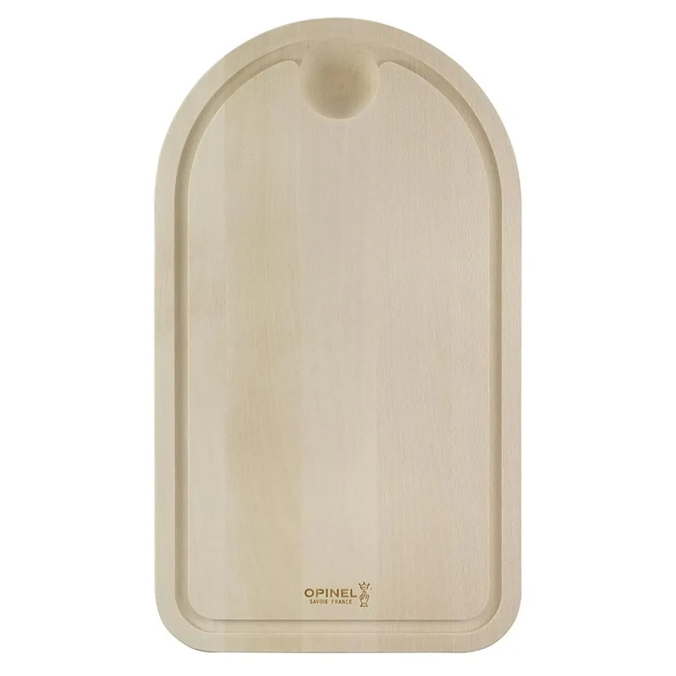 opinel-schneidebrett-grande-254569-gro-es-buchenholzbrett-mit-saftrille-275-x-47 image 1