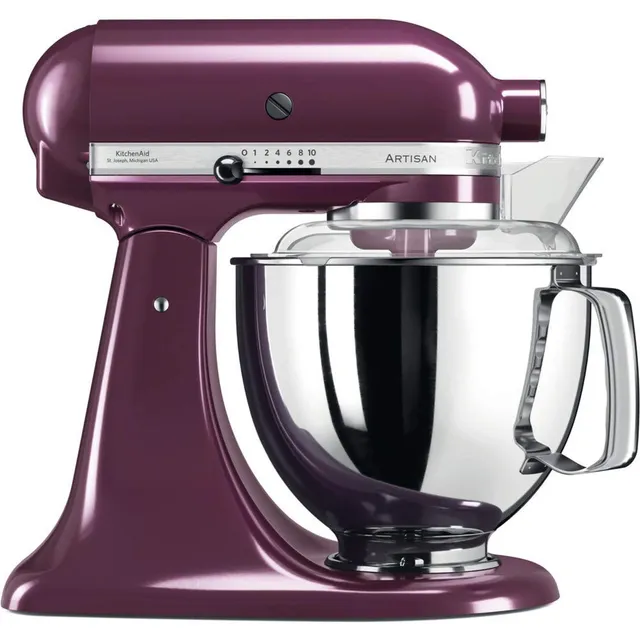 kitchenaid-artisan-k-chenmaschine-4-8l-holunderbeere-300w-inkl-zubeh-r image 1
