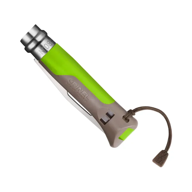 opinel-no-8-outdoor-messer-dunkelgr-n-sandvik-12c27-stahl image 1