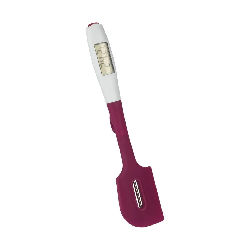 metaltex-silikonteigschaber-mit-digitalthermometer-2-in-1-k-chenhelfer-hitzebest image 1