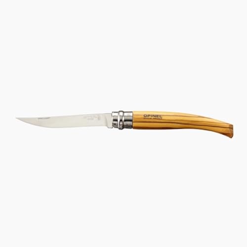 opinel-n-10-olive-taschenmesser-mit-etui-edelstahlklinge-10-cm-olivenholzgriff-v image 2