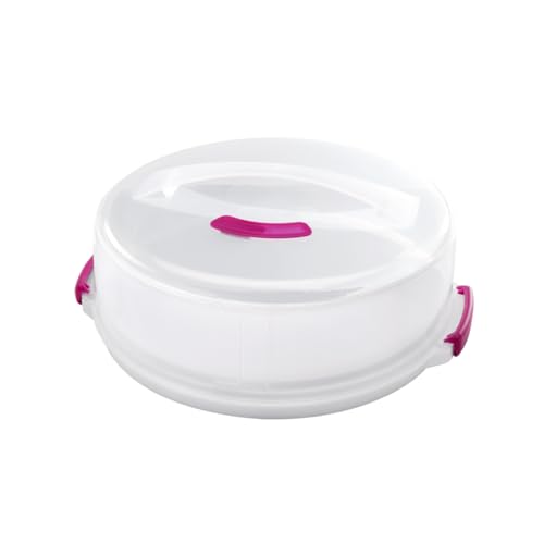 metaltex-tortenbeh-lter-h-henverstellbar-30-cm-polypropylen-wei-transparent image 8