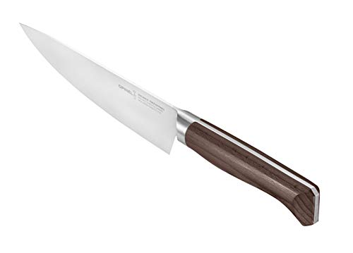 opinel-les-forg-s-chefmesser-20-cm-geschmiedete-x50crmov15-klinge-buchenholzgrif image 7