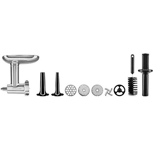 kitchenaid-ganzmetall-fleischwolf-mit-wurstf-ller-5ksmmga-silver image 6