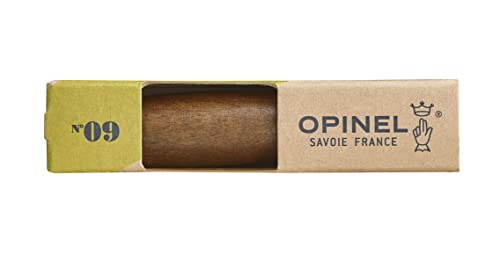 opinel-no-09-taschenmesser-mit-walnussholzgriff-und-rostfreier-12c27-klinge image 8