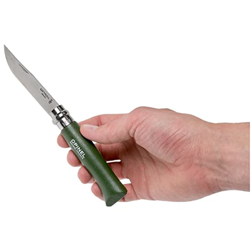 opinel-nr-8-taschenmesser-mit-rostfreier-sandvik-klinge-und-buchenholzgriff-mit- image 7