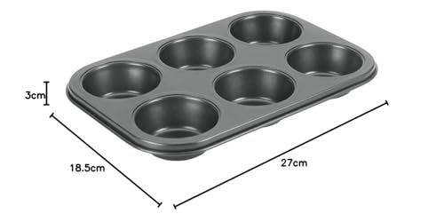 metaltex-superior-muffinform-f-r-6-muffins-antihaftbeschichtete-metallform-schwa image 7