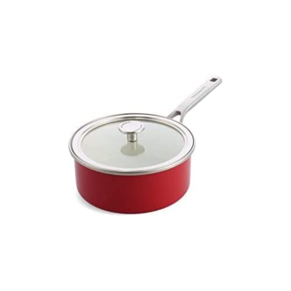 kitchenaid-steel-core-emaille-kochtopf-24-cm-6-l-mit-deckel-creme image 3