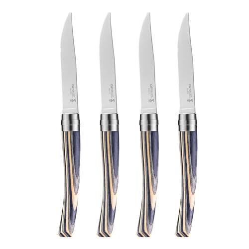 opinel-table-chic-messerset-4er-laminate-birke-schwarz-klingenl-nge-10-cm image 8