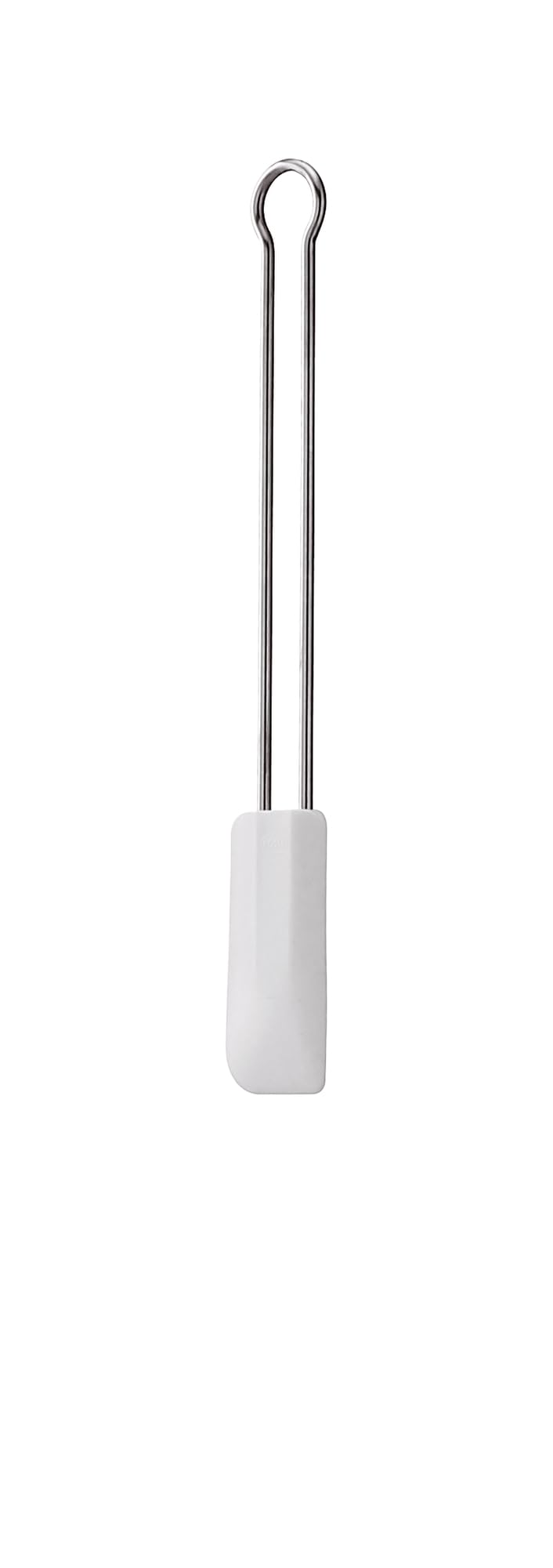 r-sle-teigschaber-wei-26-cm-silikon-teigspachtel-mit-edelstahlgriff-18-10 image 1