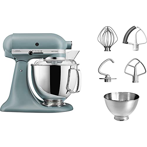 kitchenaid-artisan-4-8-l-k-chenmaschine-mit-fleischwolf-5ksm175psemf-nebelblau image 5