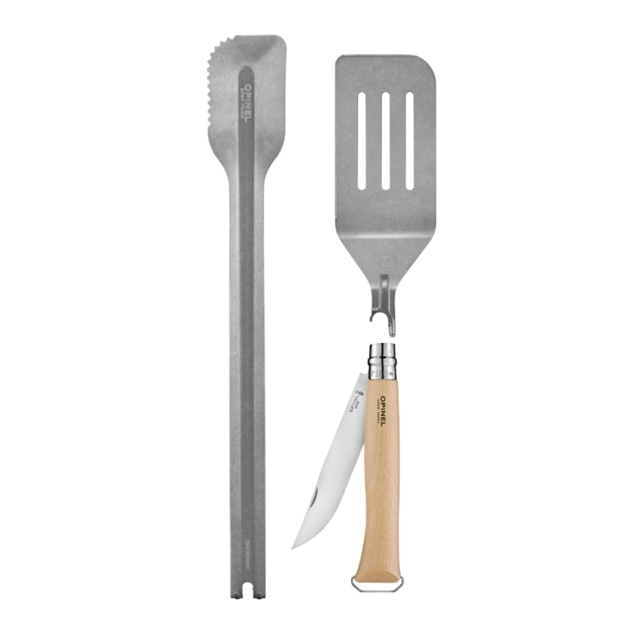 opinel-grill-set-mit-klappmesser-n-12-spatula-und-xl-zange-10000442 image 4