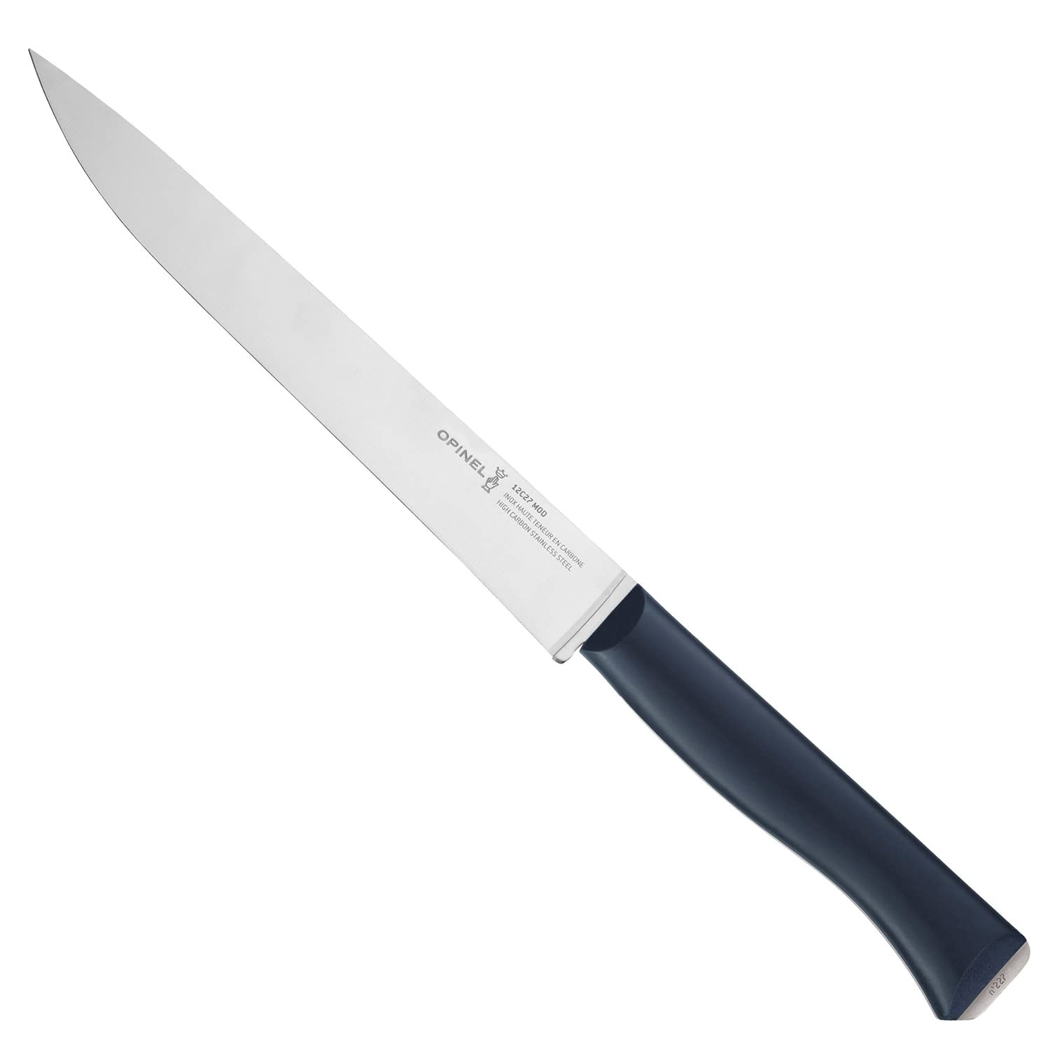 opinel-254585-tranchiermesser-intempora-ii-20-cm-sandvik-klinge-blauer-kunststof image 2