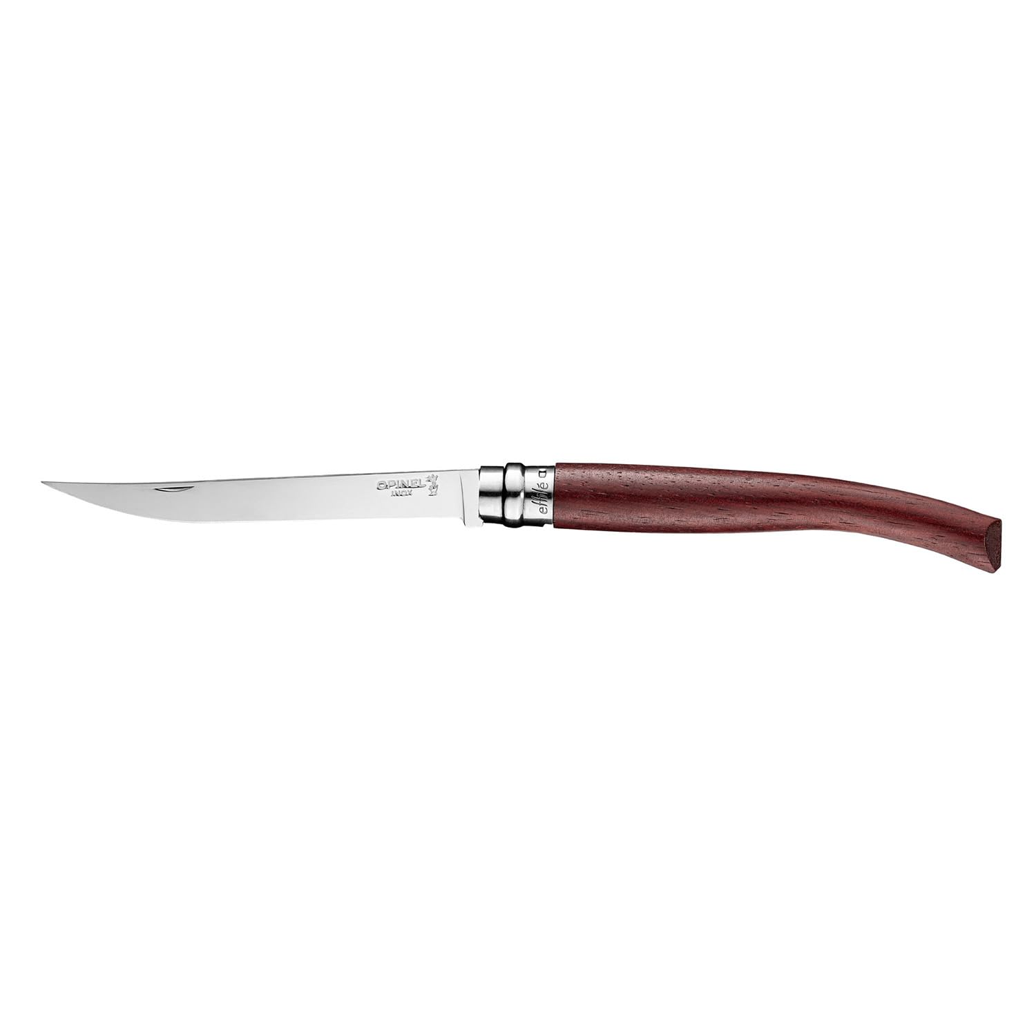 opinel-n-12-effil-padouk-klappmesser-polierte-klinge-holzgriff image 3