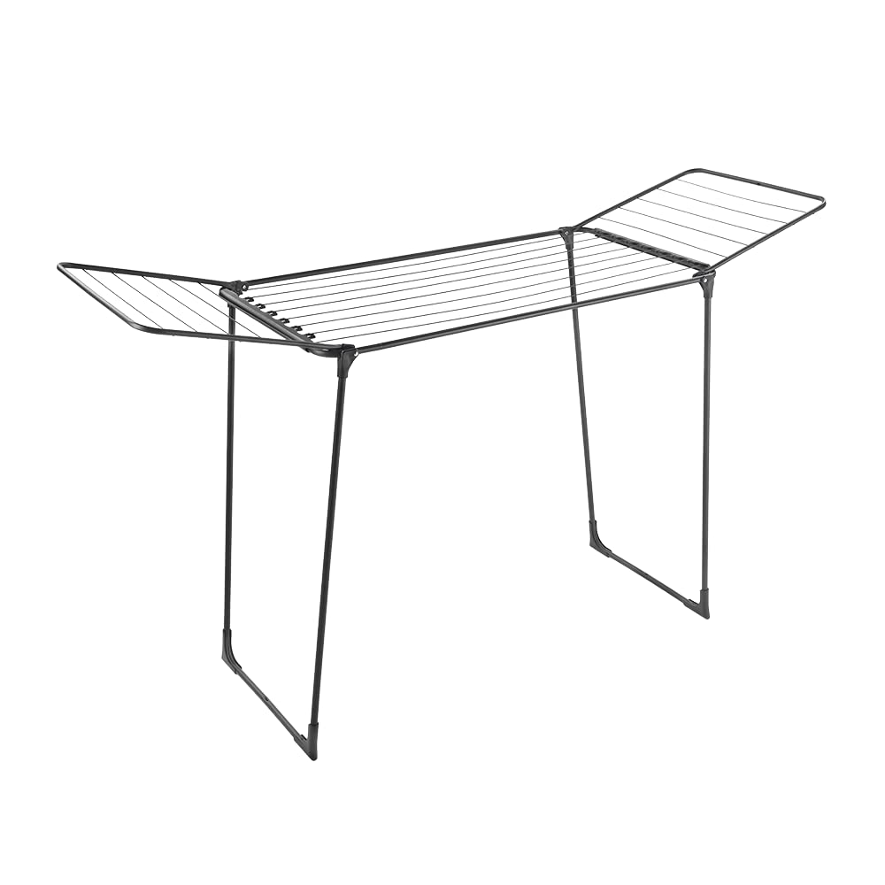 metaltex-onyx-w-schest-nder-mit-st-nder-18-m-trockenl-nge-schwarz-klappbar image 1