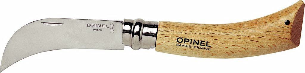 opinel-roncola-nr-8-gartenmesser-mit-halbgebogener-edelstahlklinge image 1