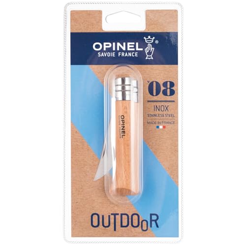 opinel-inox-messer-n-08-taschenmesser-mit-rostfreier-klinge-und-buchenholzgriff image 6
